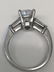 2.02 CARAT PEAR SHAPED DIAMOND SET IN PLATINUM - 5