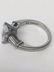 2.02 CARAT PEAR SHAPED DIAMOND SET IN PLATINUM - 6