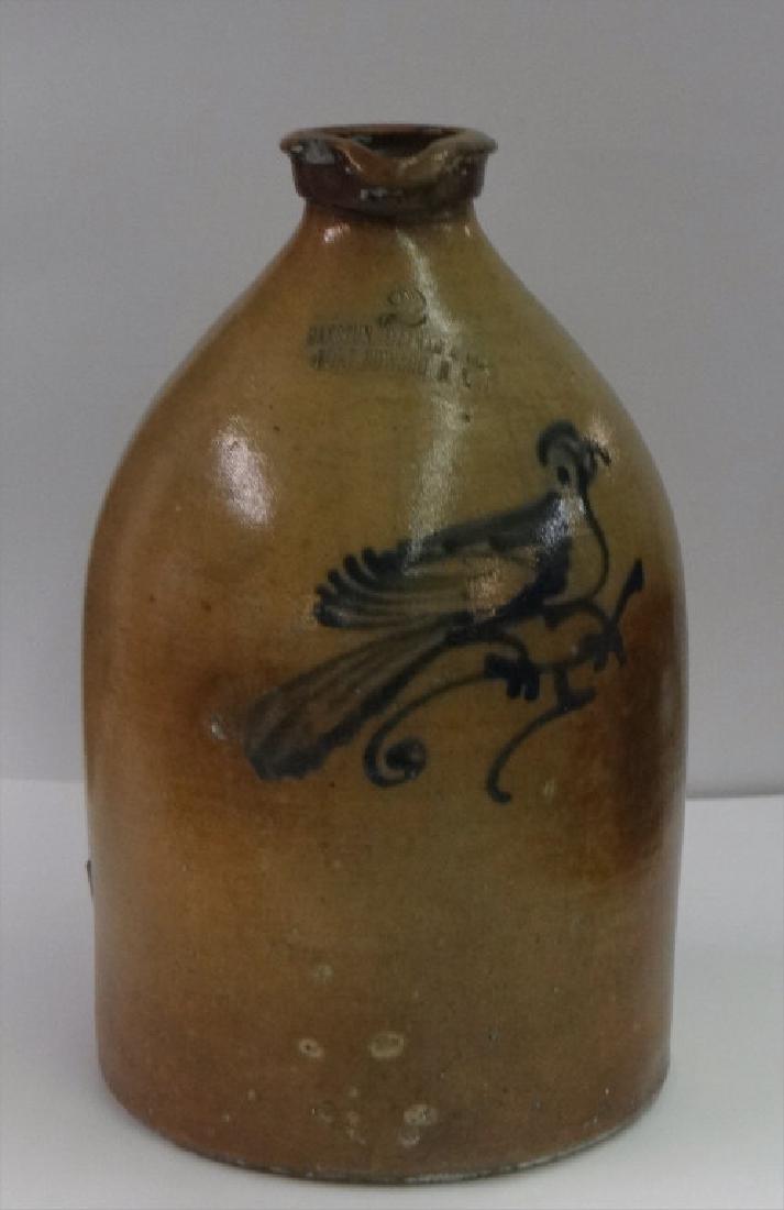 2 GAL FT. EDWARD BIRD JUG W/ POURING SPOUT (1 of 8)