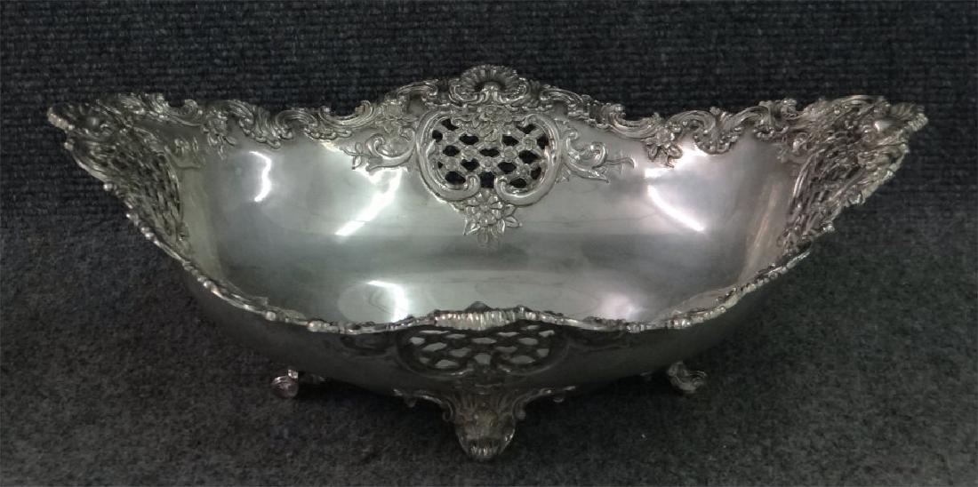 TIFFANY STERLING SILVER FRUIT BOWL 13" X 10" (1 of 5)