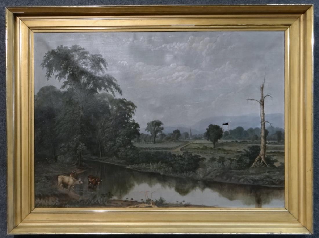 O/C 19THC. HUDSON VALLEY EXPANSIVE LANDSCAPE (1 of 8)