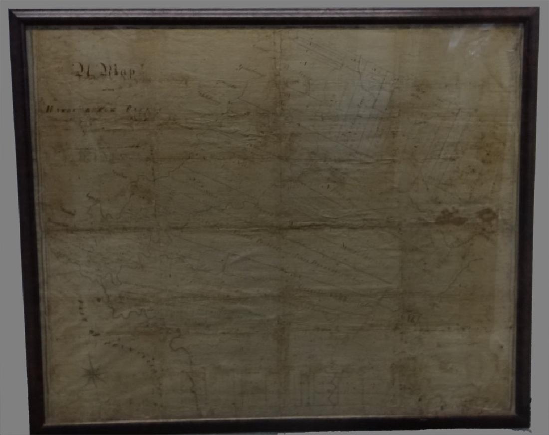 HAND DRAWN MAP OF "HARDENBURGH PATENT GRANTED IN (1 of 10)