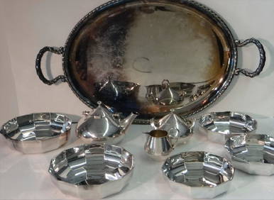 GROUP OF .800 FINE SILVER BY ANGELO SCHIAVON (1 of 5)