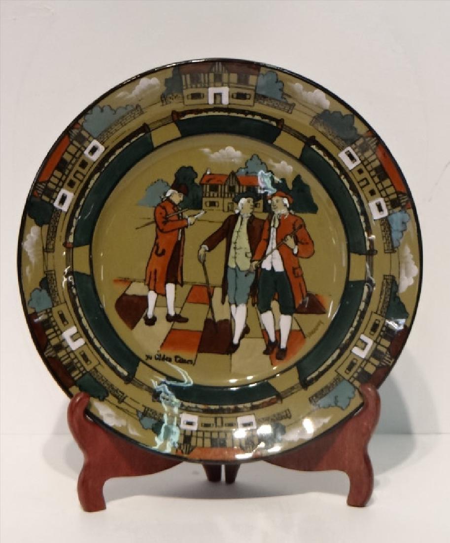 BUFFALO POTTERY "DELDARE" PLATE, 1909 (1 of 4)