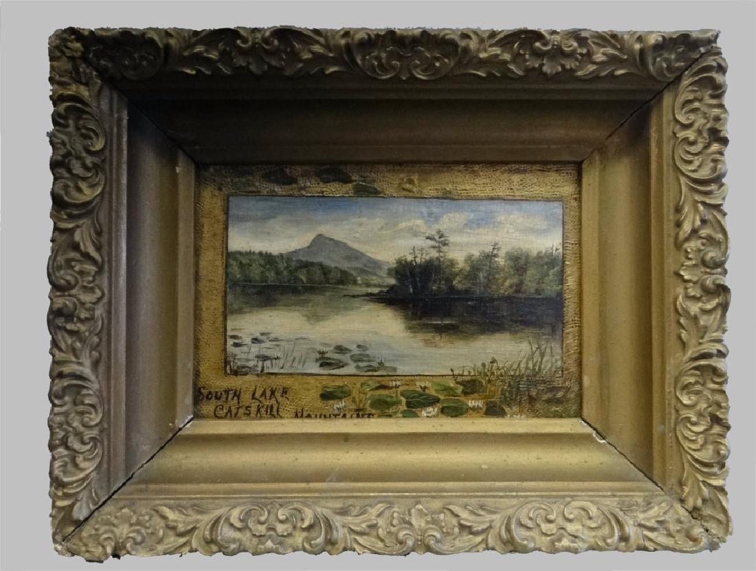 O/P "SOUTH LAKE, CATSKILL MOUNTAINS" UNSGND (1 of 8)