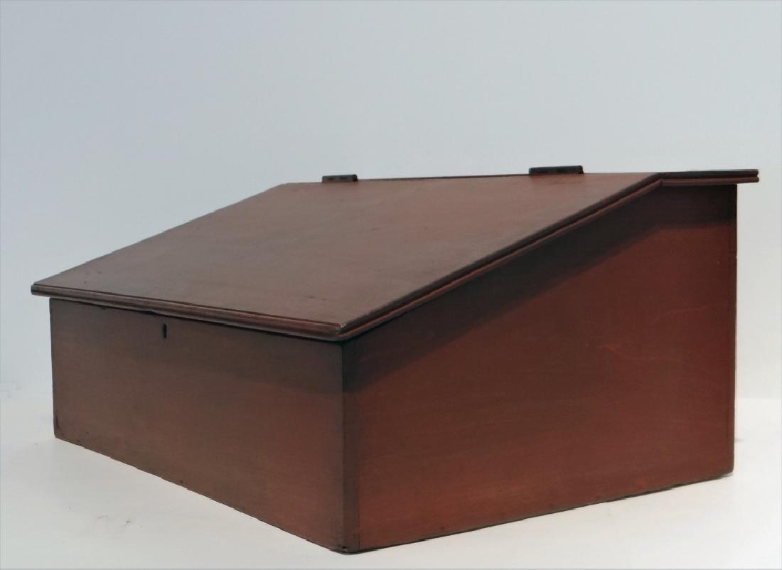 19THC. SHAKER INSPIRED LAP DESK IN RED WASH (1 of 6)