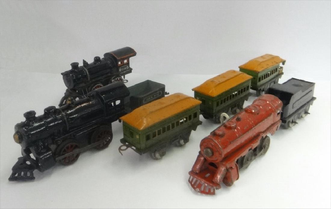 WIND UP TRAINS INC. IVES, 1921 # 19 W/ TENDER & (1 of 10)