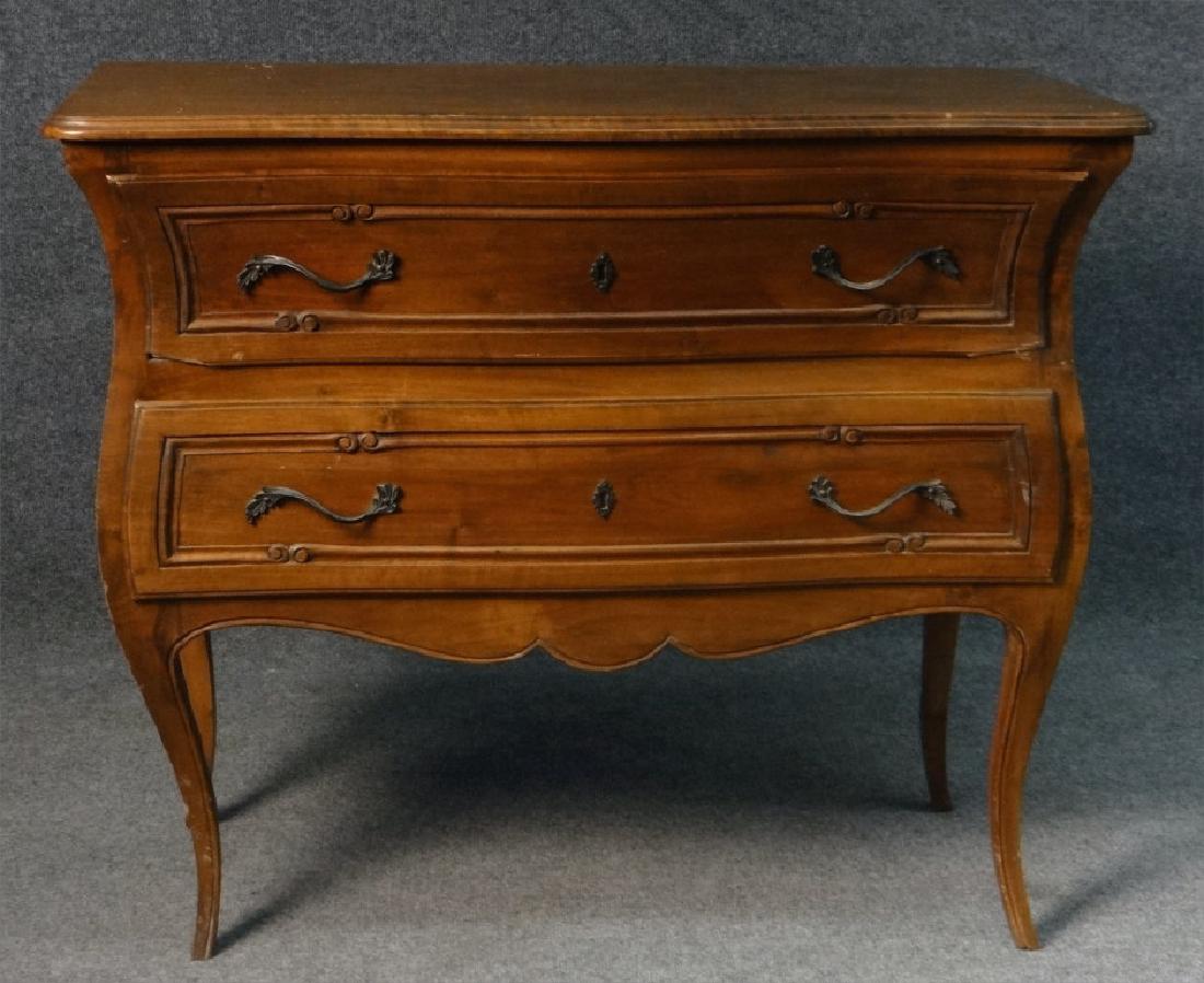 FRENCH 2 DR BOMBAY COMMODE RETAILED BY B. ALTMAN (1 of 5)