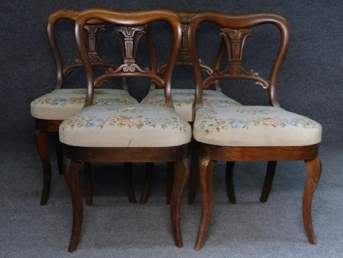 SET OF 4 DUNCAN PHYFE SCHOOL EGYPTO CHAIRS: SET OF 4 DUNCAN PHYFE SCHOOL EGYPTO CHAIRS