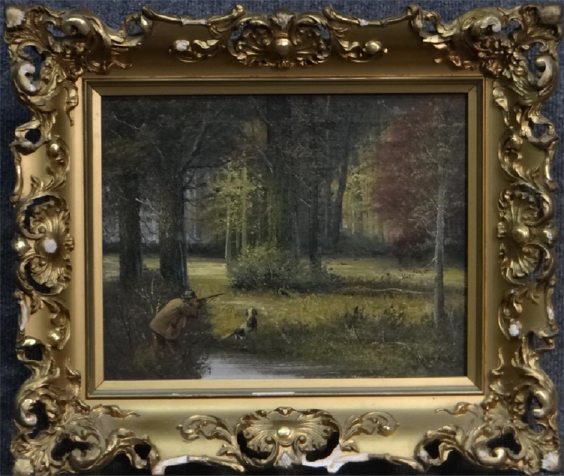 O/C "WOODCOCK SHOOTING" SGND MILLROSE (1 of 5)