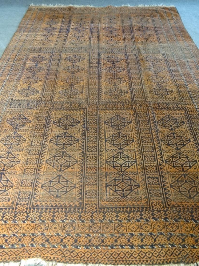 ROOMSIZE AFGHAN CARPET (140" X 87") (1 of 5)