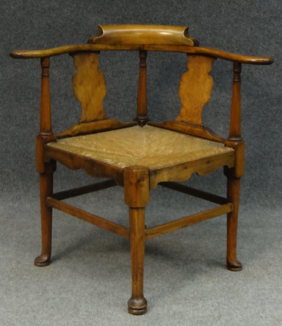 QUEEN ANNE CORNER CHAIR