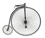 VINTAGE 19THC. BIG WHEEL BICYCLE W/ DANBURY FAIR