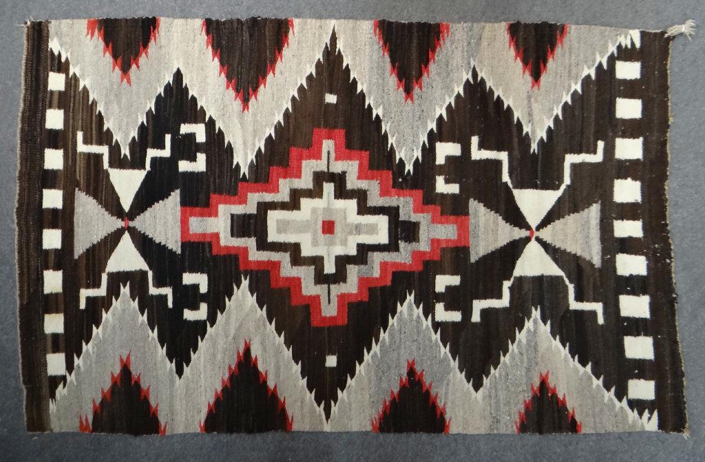 NAVAJO RUG, CRYSTAL TRADING POST 40" X 61 1/2" (1 of 2)