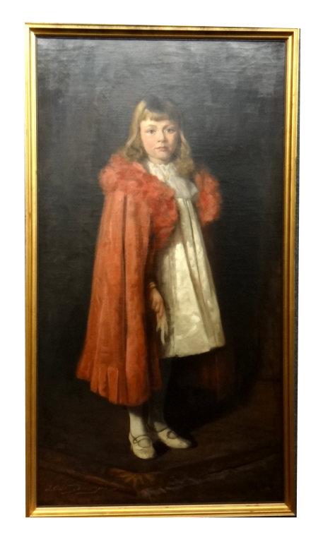 JOHN ALLAN DAWSON "DOROTHY ISABELLE COWE" OIL / CANVAS (1 of 8)