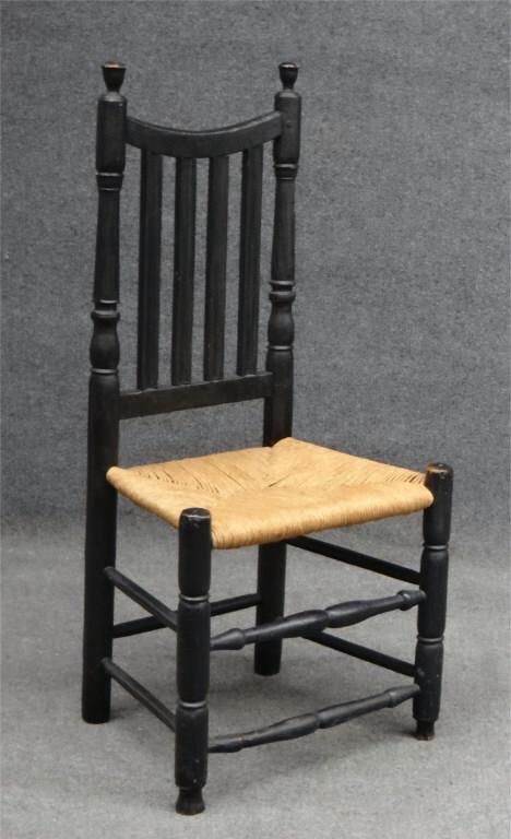 HUDSON VALLEY YOKE BACK BANNISTER BACK SIDE CHAIR (1 of 3)
