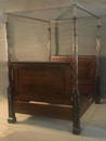 EXCEPTIONAL NY FEDERAL PERIOD TESTER BED, ORMOLU MOUNTS