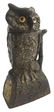 ANTIQUE CAST IRON MECHANICAL OWL BANK PATENT #232828 (7