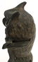 ANTIQUE CAST IRON MECHANICAL OWL BANK PATENT #232828 (7 - 6