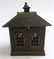 5 ANTIQUE CAST IRON STILL BANKS INC. BUSTER BROWN, - 4