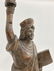 FOLK ART CARVED WOODEN STATUE OF LIBERTY 25" TALL 25" - 6