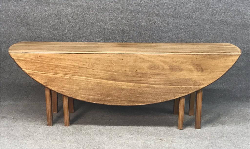 IRISH WAKE TABLE, CONTEMPORARY 82 3/4" LONG X 16 3/4": IRISH WAKE TABLE, CONTEMPORARY 82 3/4" LONG X 16 3/4" CLOSED X 29" TALL 82 3/4" LONG X 16 3/4" CLOSED X 29" TALL