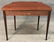 HEPPLEWHITE CARD TABLE W/ FIGURED MAPLE APRONS & INLAYS - 5