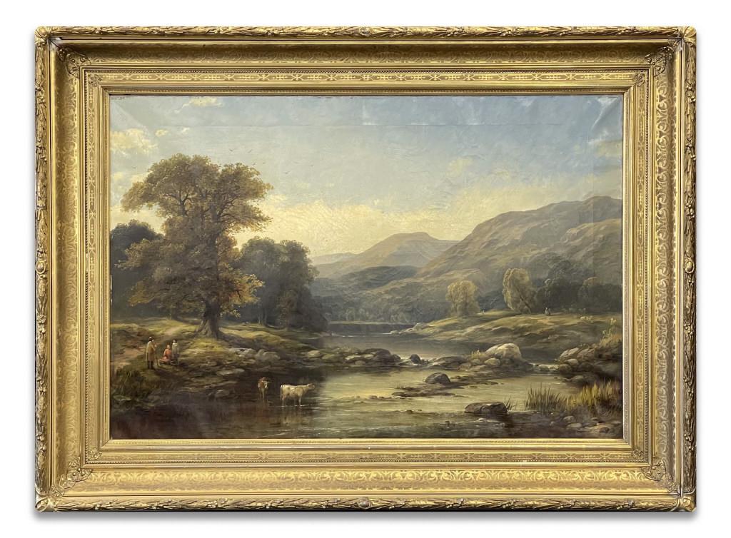 GEORGE HENRY BOUGHTON, ENGLISH AMERICAN OIL / CANVAS (1 of 8)