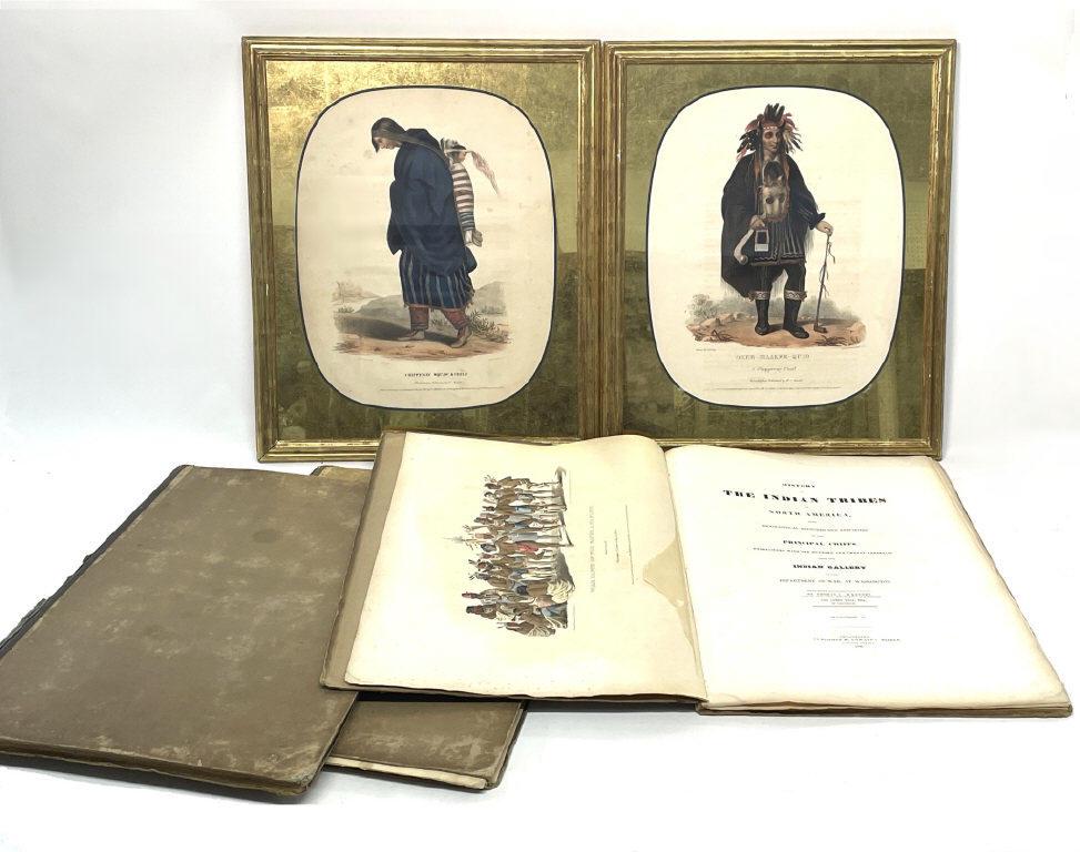 MCKENNEY & HALL "HISTORY OF INDIAN TRIBES OF NA" PUB. (1 of 15)