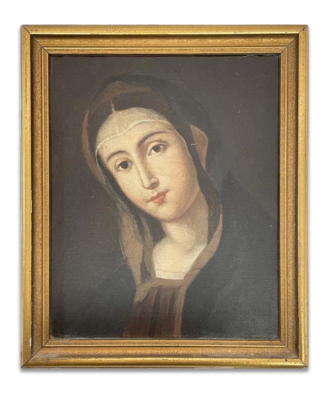 19THC. OIL / CANVAS PORTRAIT OF A LADY, 1812 A.D. (1 of 4)