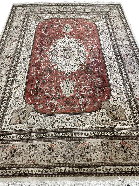 MID 20THC. ROOMSIZE ORIENTAL RUG 11'3" X 7'11" (1 of 5)