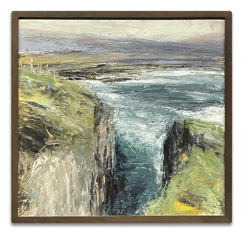 DONALD TESKEY, ACRYLIC/ PAPER, SGND & DATED IN VERSO (1 of 4)