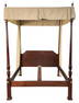 WILLIAMSBERG EDITION MAHOGANY TESTER BED BY BAKER 62"