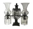 CLARK COIT & CO. DOUBLE BRANCH ARGAND LAMP (ELECTRIFIED COULD BE RETURNED TO ORIGINAL) 16 1/2" X