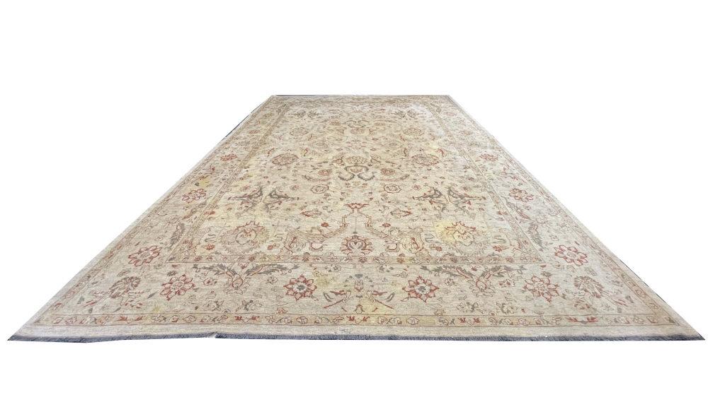 PALACE SIZE TURKISH OR EGYPTIAN CARPET 204" X 146 1/2" (1 of 6)