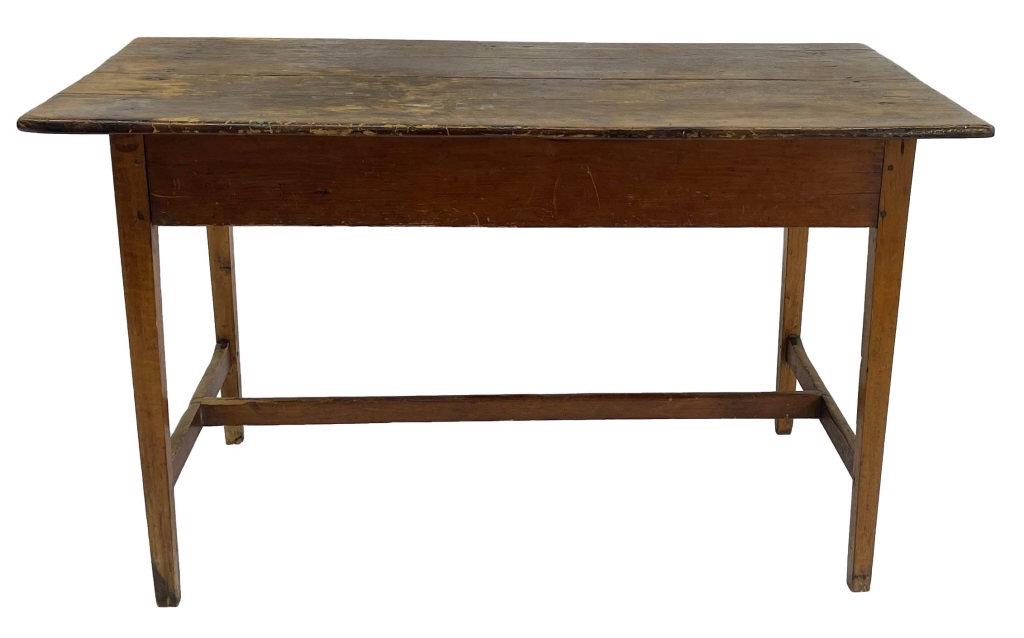 STRETCHER BASE TWO BOARD TOP TABLE 28 1/2" TALL X 49" LONG X 27" WIDE (1 of 5)