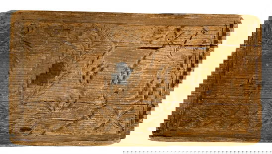 ELMENDORF COOKIE BOARD DATED 1752, WITH ANIMALS & PEOPLE, SENATE HOUSE KINGSTON, NY HAS ONE OF THE: ELMENDORF COOKIE BOARD DATED 1752, WITH ANIMALS & PEOPLE, SENATE HOUSE KINGSTON, NY HAS ONE OF THE SAME DATE 6 3/4" X 3 1/2"