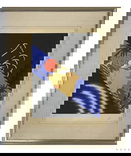 ERTE 70/260 EDITION 43 "WINTER RESORT" SITE SIZE 24 1/4" X 18 1/2": ERTE 70/260 EDITION 43 "WINTER RESORT" SITE SIZE 24 1/4" X 18 1/2"