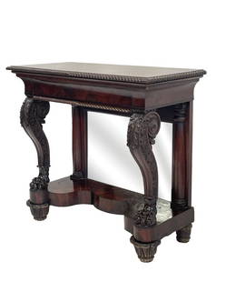 PHILADELPHIA PIER TABLE PROB. A.QUERVELLE 38" X 43" X 19 1/2": PHILADELPHIA PIER TABLE PROB. A.QUERVELLE 38" X 43" X 19 1/2"