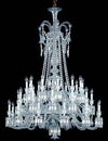 BACCARAT CRYSTAL ZENITH 36 LIGHT CHANDELIER 67" X 51"