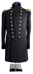 INDIAN WAR GRADE OFFICERS FIELD FROCK COAT & STAND