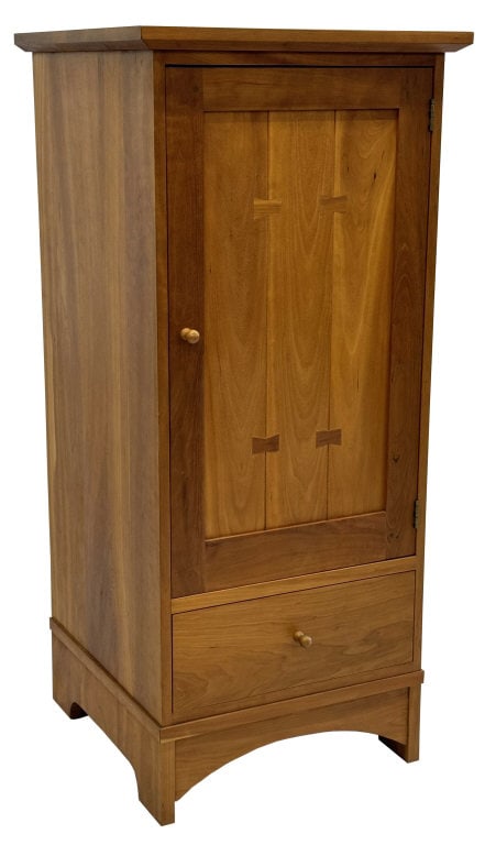 CONTEMPORARY  STICKLEY CABINET W/ DOOR OVER DRAWER 51 3/4" X 23" X 23" (1 of 6)