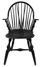 CONTINUOUS ARM BRACE BACK WINDSOR IN OLD SURFACE 18 1/2" SEAT HEIGHT