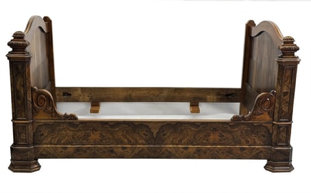 FRENCH DAY BED MATTRESS: 73" LONG X 43 3/4" W ,  OVERALL 43" TALL X 47 1/2" D