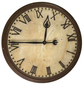 MARBLE BANK CLOCK FACE  22 1/2" DIAM