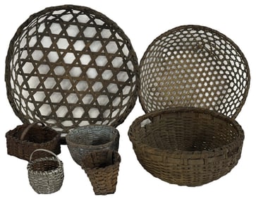 LG GROUP OF ATTIC FRESH BASKET, SOME MINOR LOSSES