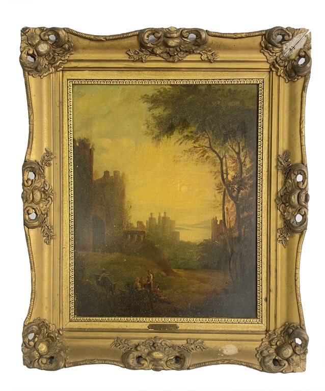 OIL/ BOARD MICHAEL BARRINGTON "NORFOLK BROADS" 10" X 14" (1 of 6)