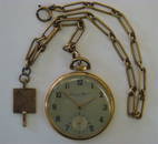 Men's 18K Gold Pocket Watch, International Co.