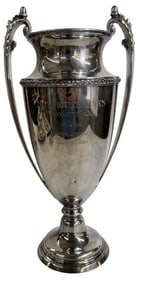 MONMOUTH OAKS, MONMOUTH PARK, NJ, 1988 TROPHY WON BY MAPLE JINSKY, STERLING SILVER APPROX. 49.25