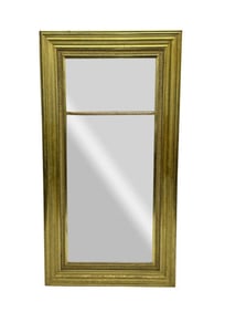 EXC. TWO PANEL GILTWOOD PIER MIRROR LABELED ALBANY JAMES BURTON 56 1/2" X 30"